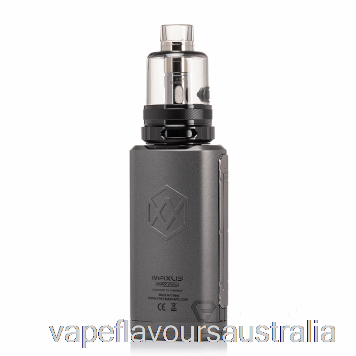 Vape Nicotine Australia Freemax Maxus Max Pro 168W Starter Kit Gunmetal